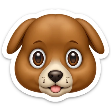 Um cachorro explodindo a mente sticker