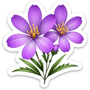 Heather flower emoji heather flower emoji sticker