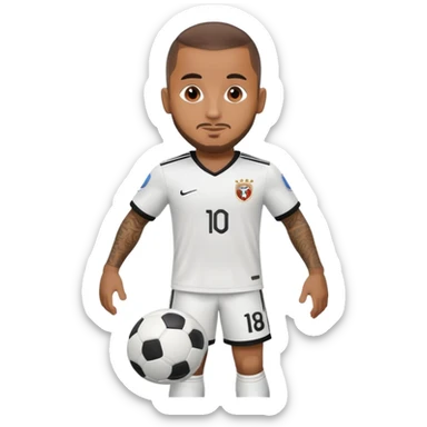 World cup+quaresme sticker