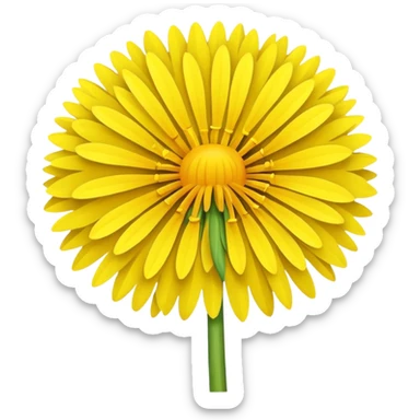 dandelion sticker
