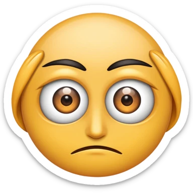 Eye bags Dih sticker