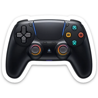 generate me a high quality PlayStation 5 sticker