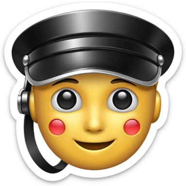 do default text "visor" like 🆖 sticker