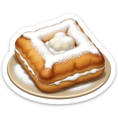 A Beignet sticker