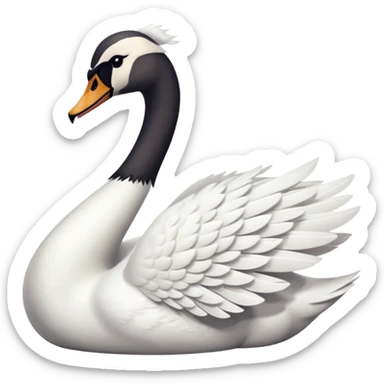 swan sticker