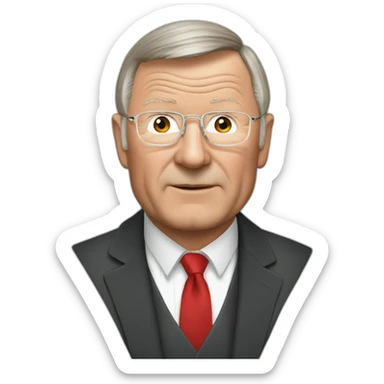 Sir alex sticker