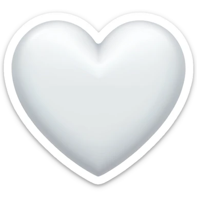 белое сердце

 sticker