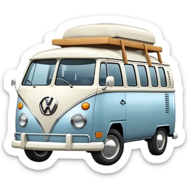 Vw van sticker