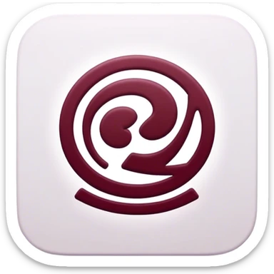 Zen data Burgundy color sticker