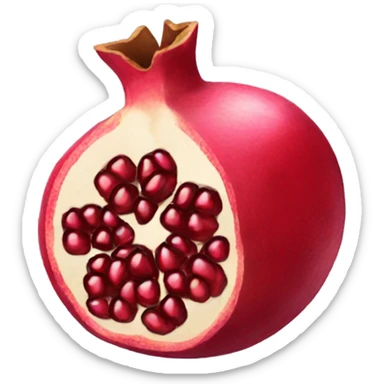 pomegranate emoji sticker