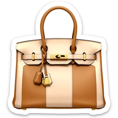 hermes birkin flesh color bag gold hardware sticker