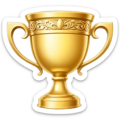 a victory cup sticker