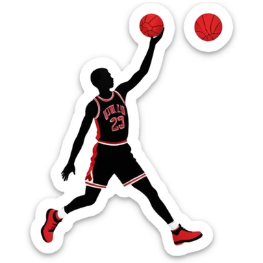 Jordan logo sticker