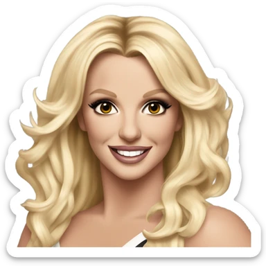 britney spears  sticker