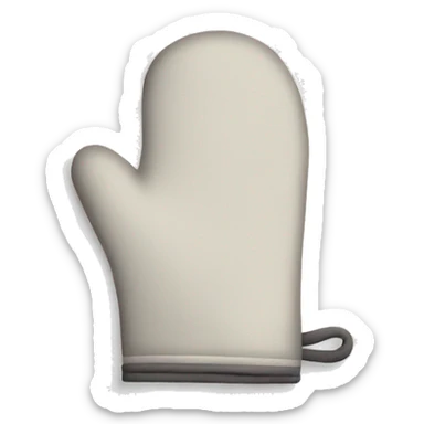 oven glove sticker