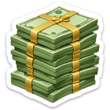 Money contrôle the world  sticker