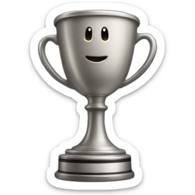 the cup for scientific achievement sticker
