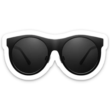 Matrix sunglasses sticker