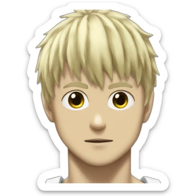 Genos one punch man sticker