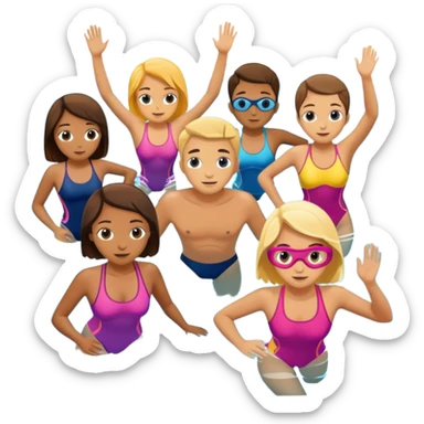 Guernsey Swimming Club sticker