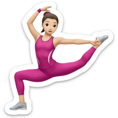 Doing splits sticker