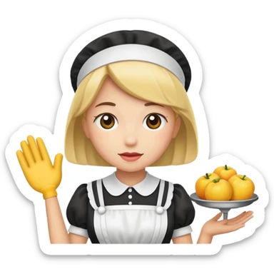 Maid sticker