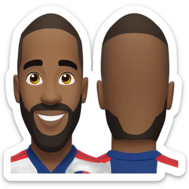 Alexandre Lacazette ol  sticker