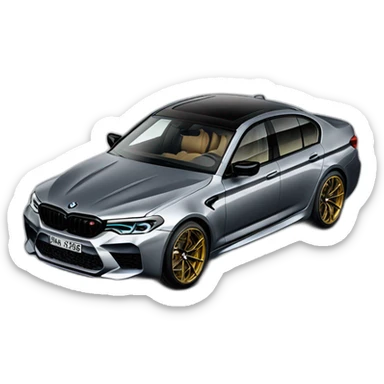 Bmw m5cs sticker