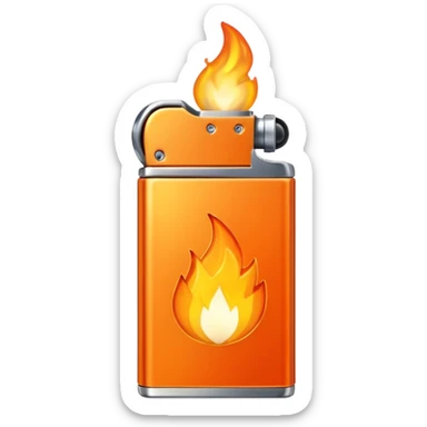 lighter sticker