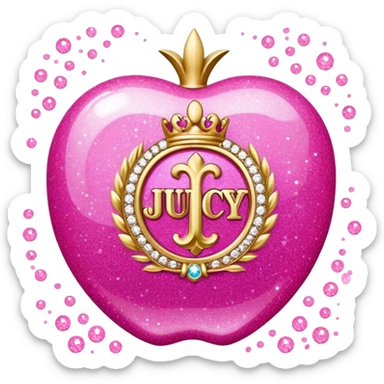 Juicy couture logo sticker