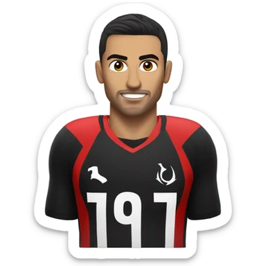 Albanian football player sticker