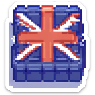 British flag sticker