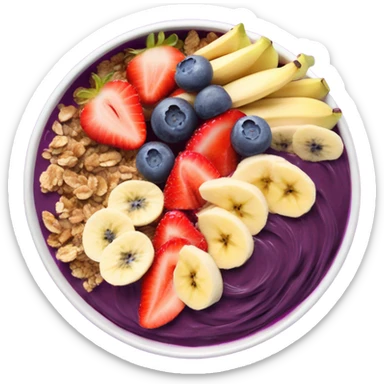 Açai Bowl sticker