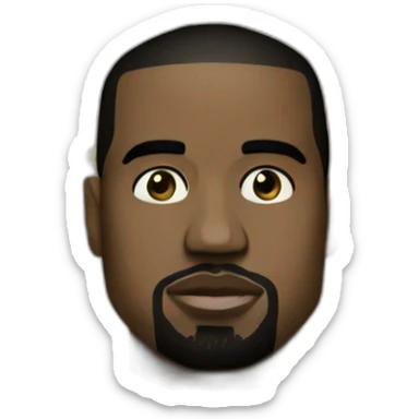 Kanye West Kanye West sticker