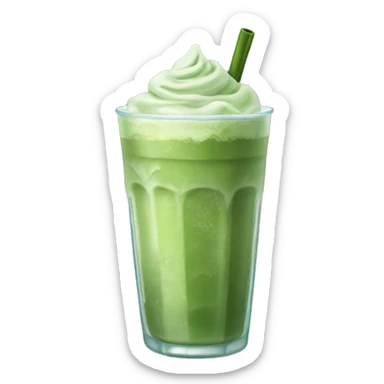 Iced Matcha Latte  sticker