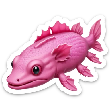 Axolotl sticker