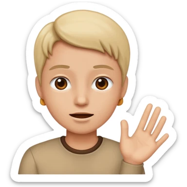 Sorry to interrupt! I have something important to say sticker