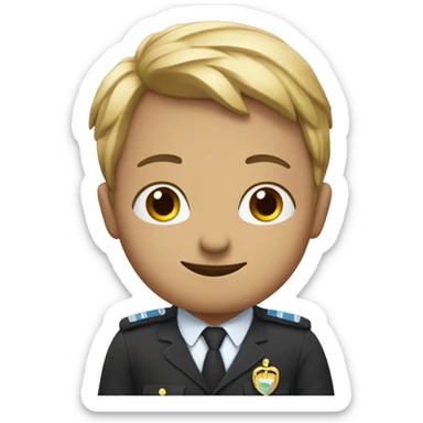 Un cœur avec un L dedans sticker