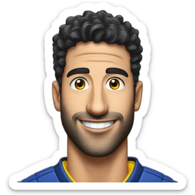 Visa cash app Daniel ricciardo sticker