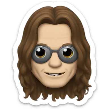 Ozzy Osborne sticker