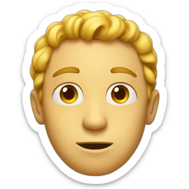 Emoji wondering sticker