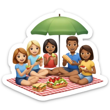 Wholesome weekend sticker