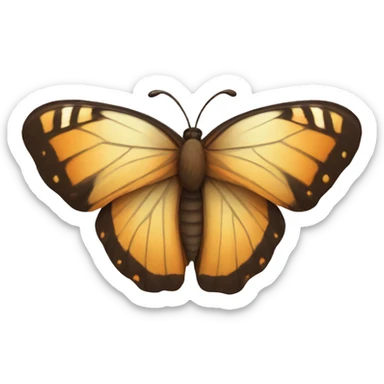 Butterfly sticker