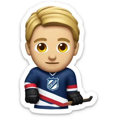 playstation nhl playing sticker