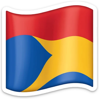 drapeau de la Normandie région sticker