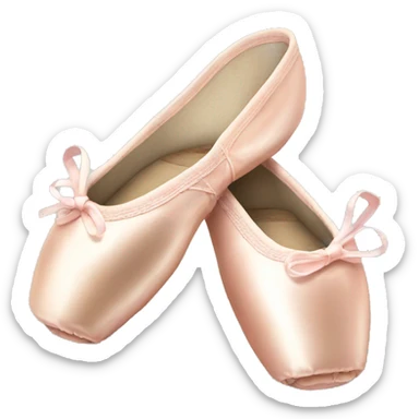 Pointe shoes sticker