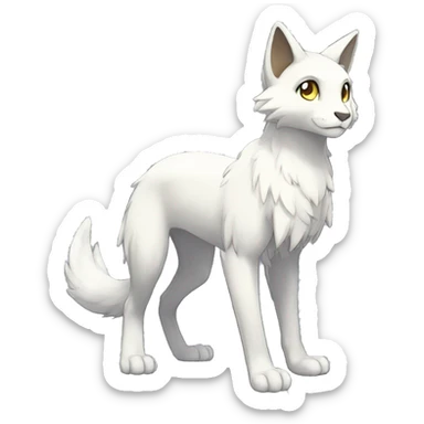 Shiny FurSona Fakemon Full Body sticker