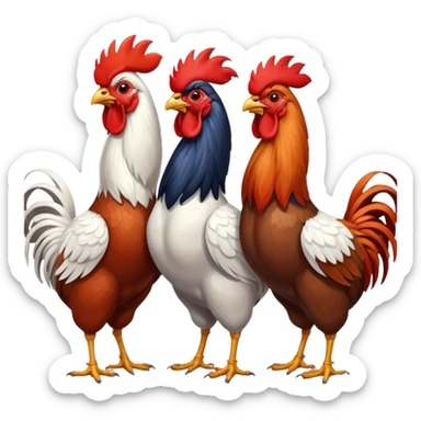 Rooster Squad sticker