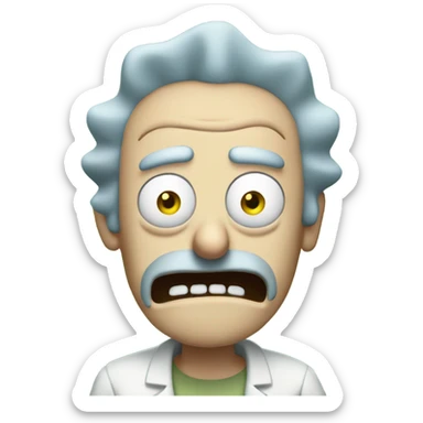 Rick and Morty sticker