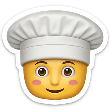 Toque de cuisinier sticker
